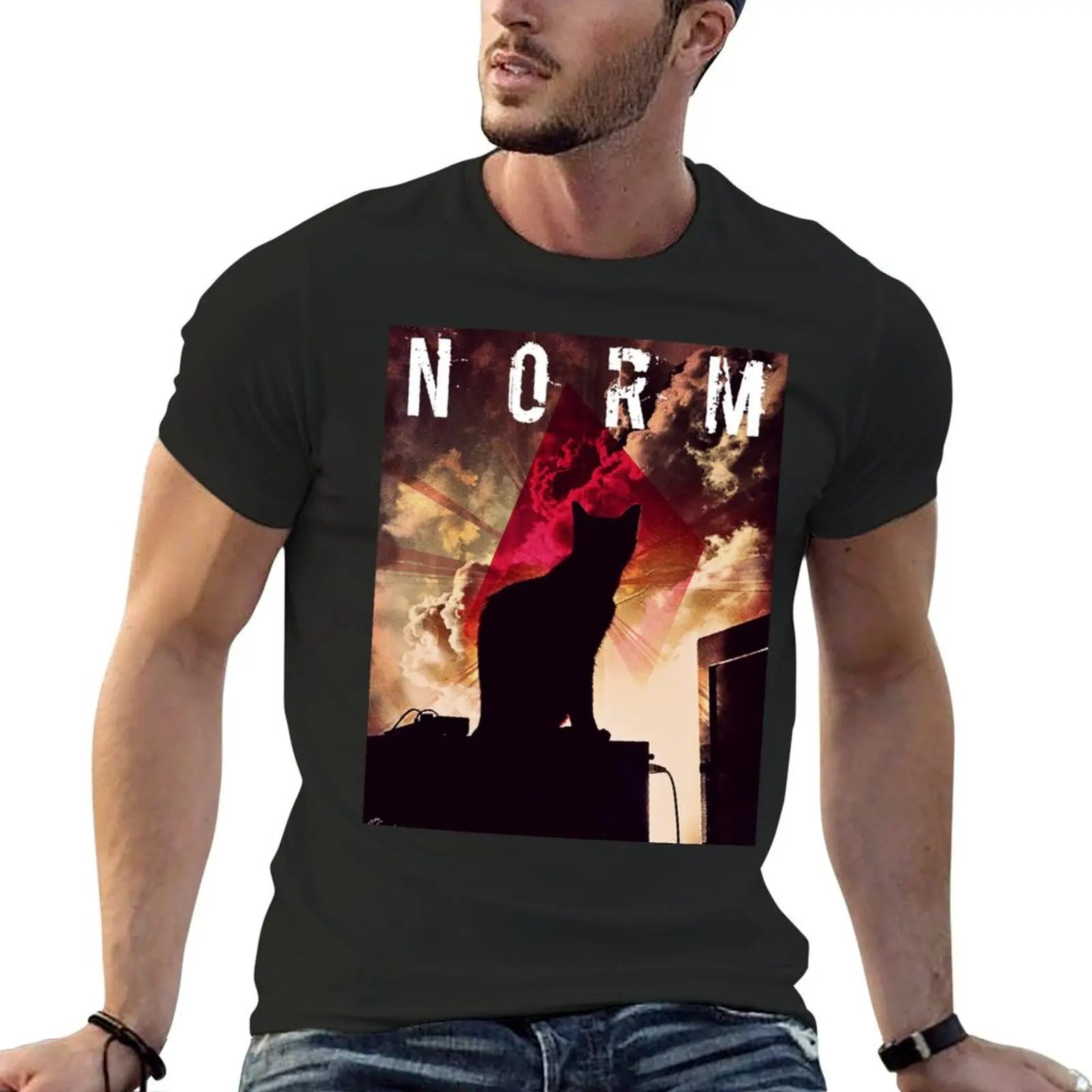 Norm T-shirt boys whites cute clothes blanks mens t shirt graphic