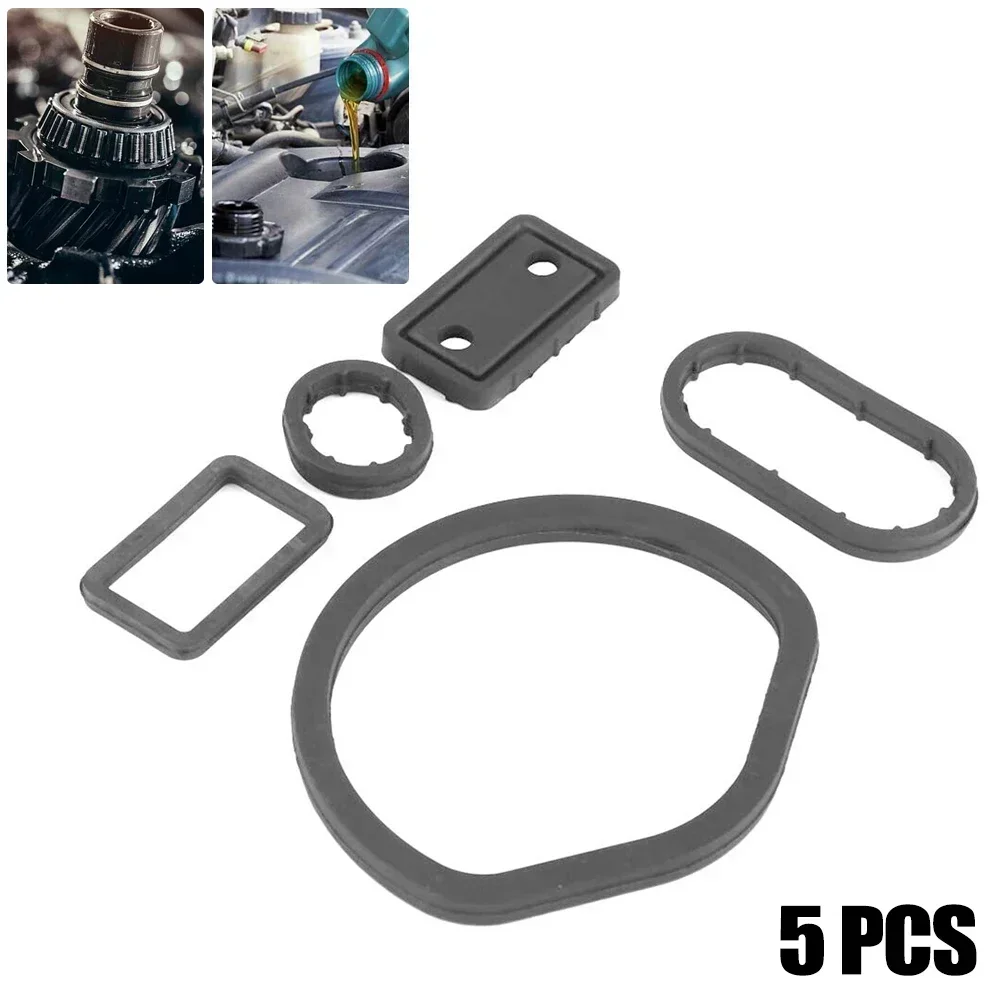 

5pc Oil Filter Housing Seal Kit For Mercedes For Benz W163 W202 W208 W210 1121840061 1121840161 1121840261 1121840361 1121840280