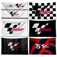 3x5 Ft Moto GP Racing  Flag Polyester Digital Printing Banner for Garage Wall Art Out Door Decoration With Brass Grommets