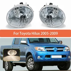 Coppia per Toyota Hilux 2005 2006 2007 2008 2009 paraurti anteriore fendinebbia gruppo faro alogeno 8121142050 81221-42050