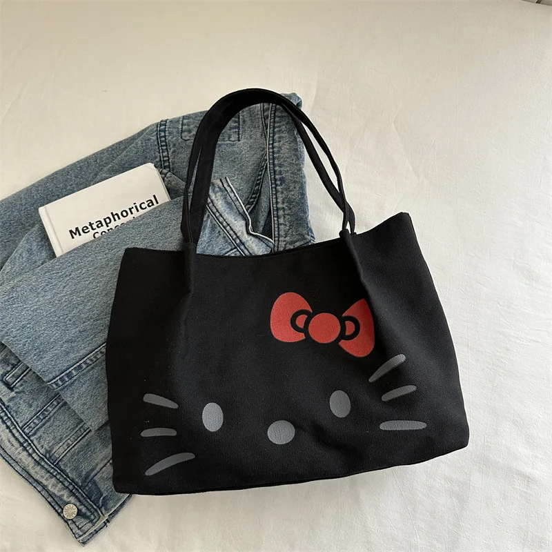 

Sanrio hello kitty Commuter Personalized Shoulder Bag Women's Handbag Large Capacity Shoulder Bag