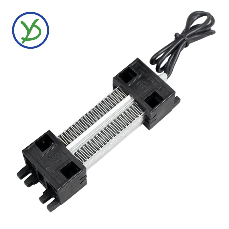 100W 220V AC DC Incubator Heater Insulation Thermostatic PTC Ceramic Air Heating High Power Element Universal 113*35*26mm