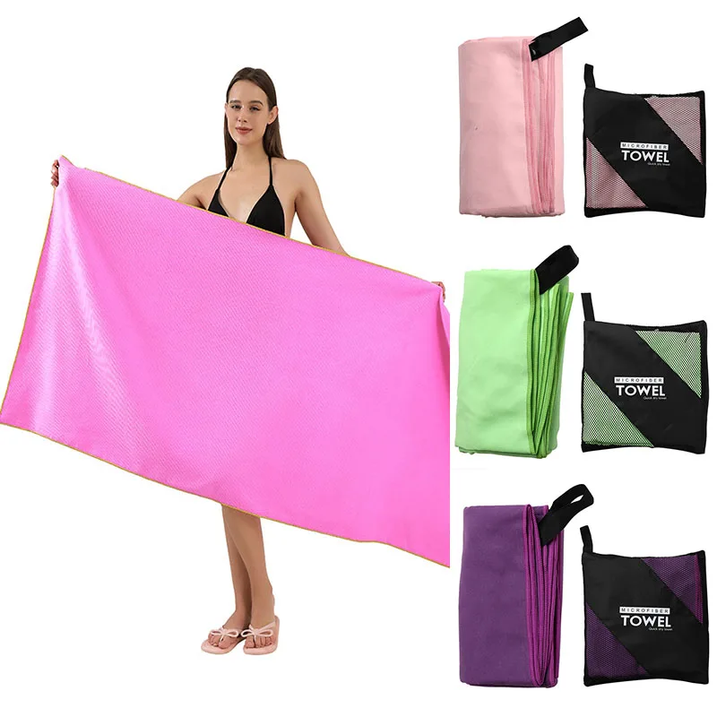 마이크로화이버 타월 바디 피트니스 타월 수영 타월 마이크로화이버 여행 체육관 캠핑 타월 여성 스포츠 타월 YYKGMJ03