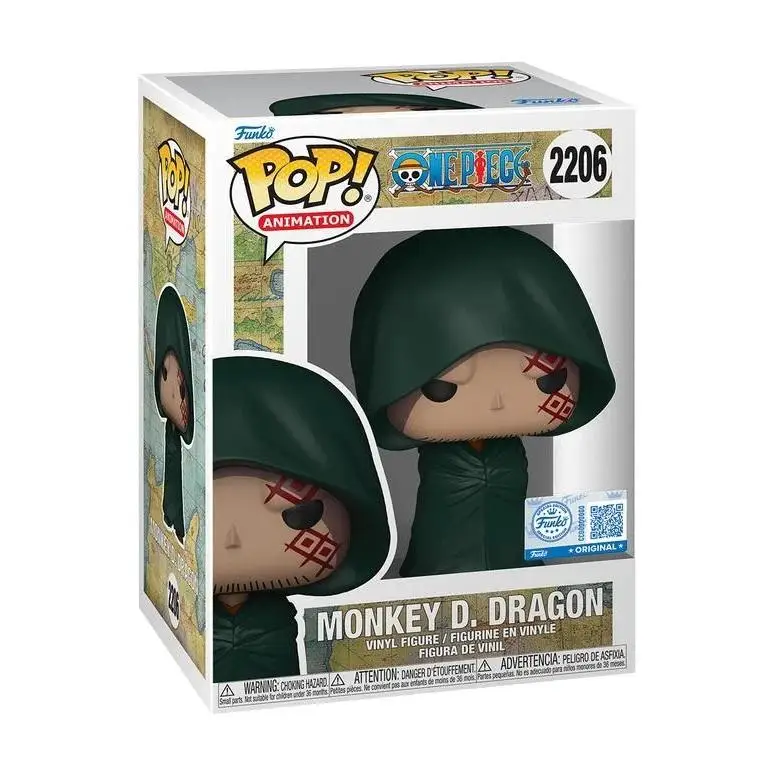 Funko Pop Cine Y TV Manga One Piece Monkey D Dragon Special Edition 2206 Figura Coleccionable