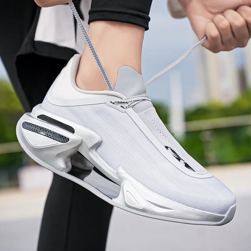 Men\'s Autumn New Running Shoes Couple Fashion Trend Sneaker Mesh Breathable Anti slip Wear Resistant Footwear 36-44