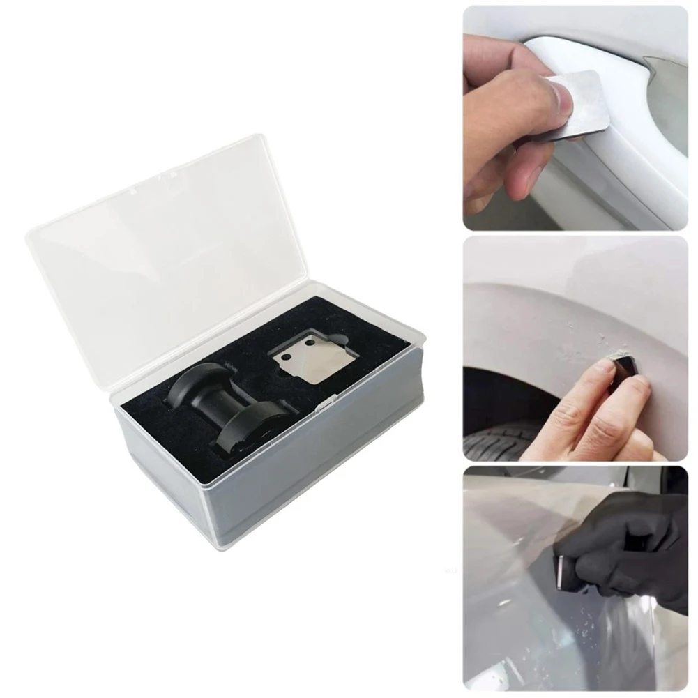 Professional Auto Paint Repair Tool Kit Featuring Ergonomic Handles and Metal Support for Efficient Scraping and Sanding Tasks