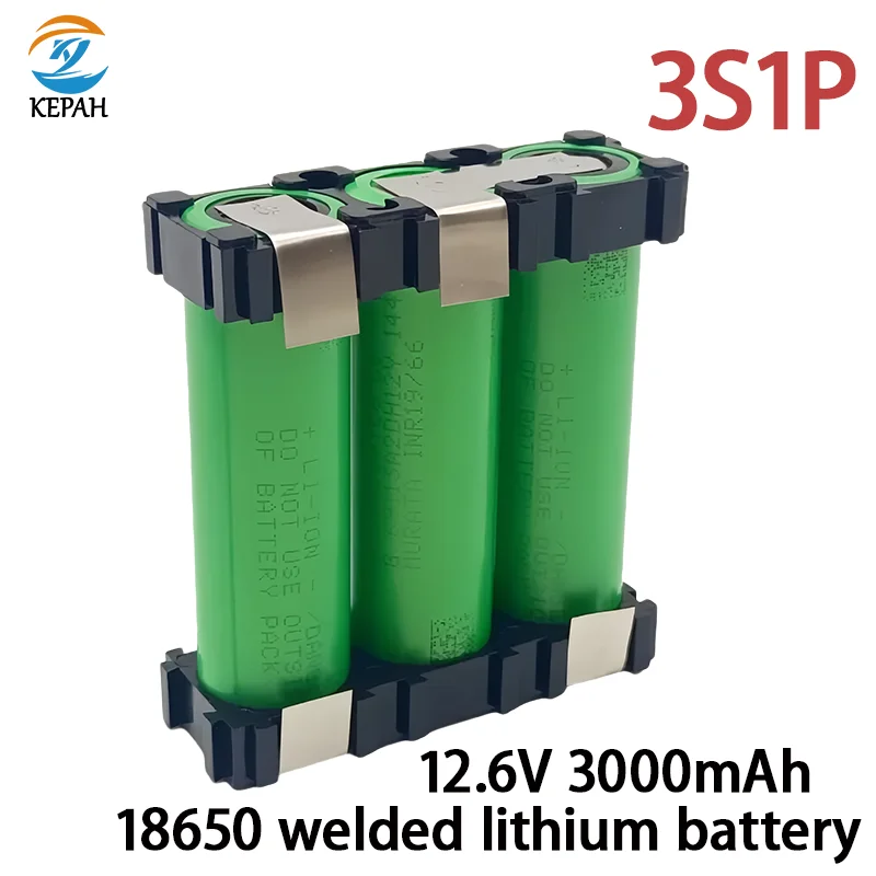 New 2S1P 3S2P 4S1P 4S2P 5S1P 5S2P 18650-VTC6 battery pack custom battery welding 3000mAh / 6000mah battery pack 7.4V to 25.2V