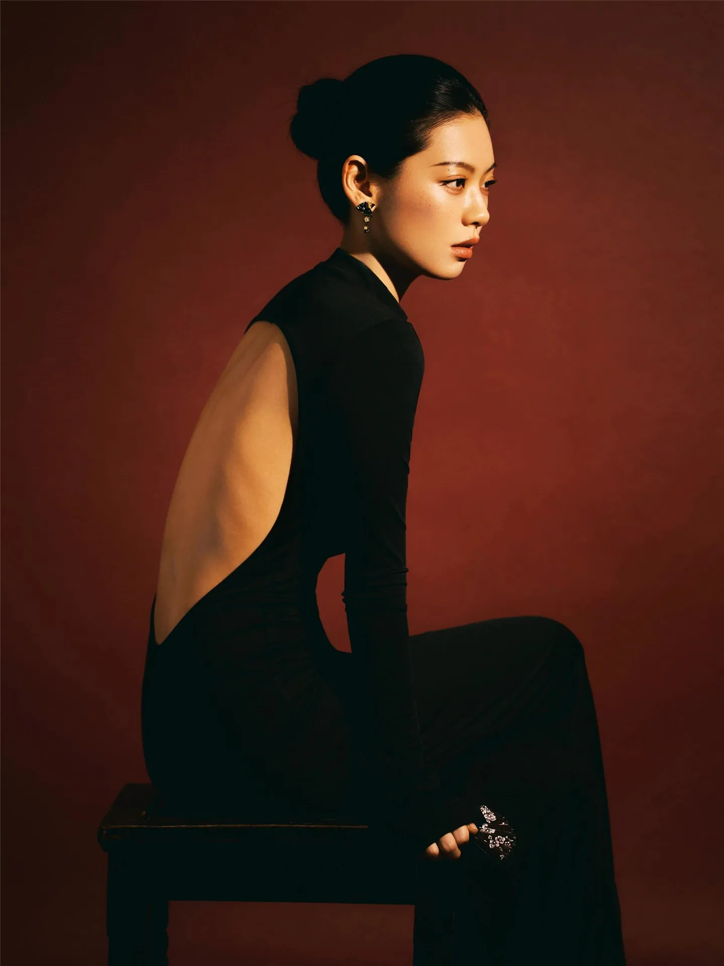 

Vintage Hepburn Sle Portrait Photoaphy Clothing Bal Slimming Design New Arrival Photoaphy Studio Theme Women's Fas...