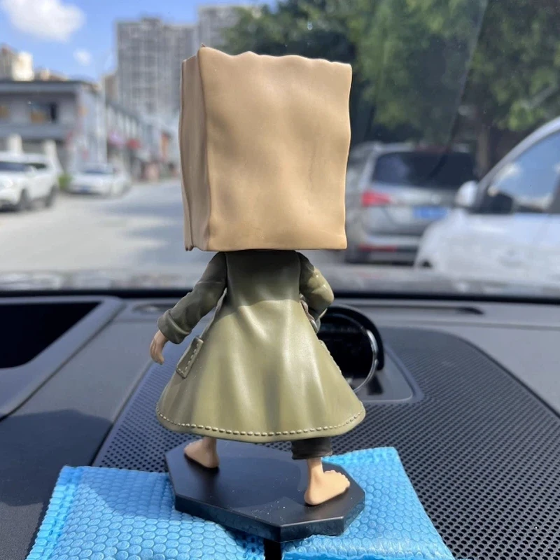 ليتل كوابيس أنيمي لعبة الشكل ستة أحادية بولي كلوريد الفينيل نموذج لعبة الكرتون شخصية سطح المكتب زخرفة جمع هالوين لعبة طفل هدية