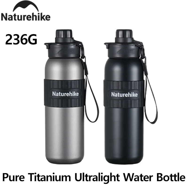 

Naturehike 2025 New Chasing Wind Ultralight Titanium Sports Bottle Outdoor Anti-bacterial 6H Thermal Camping Water Bottle