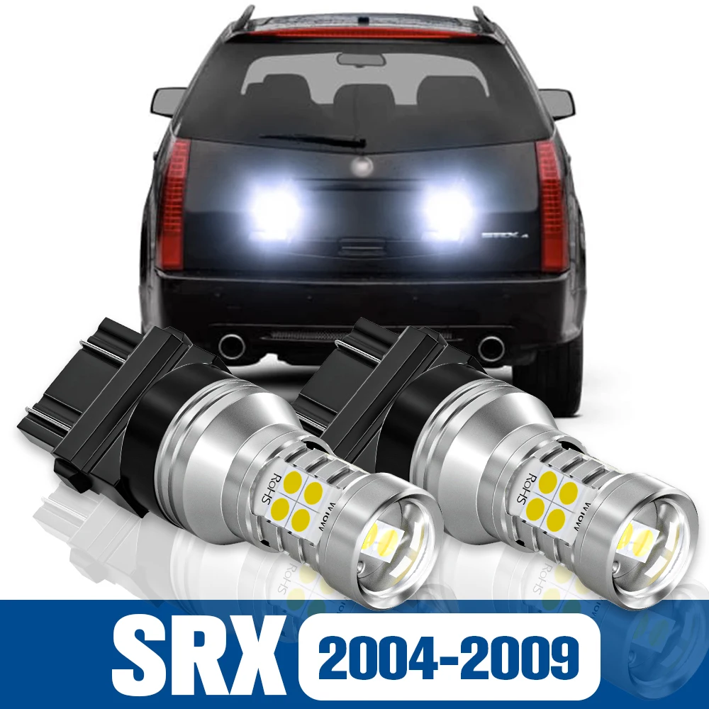 

2pcs LED Reverse Light Back up Lamp Accessories Canbus For Cadillac SRX 2004 2005 2006 2007 2008 2009