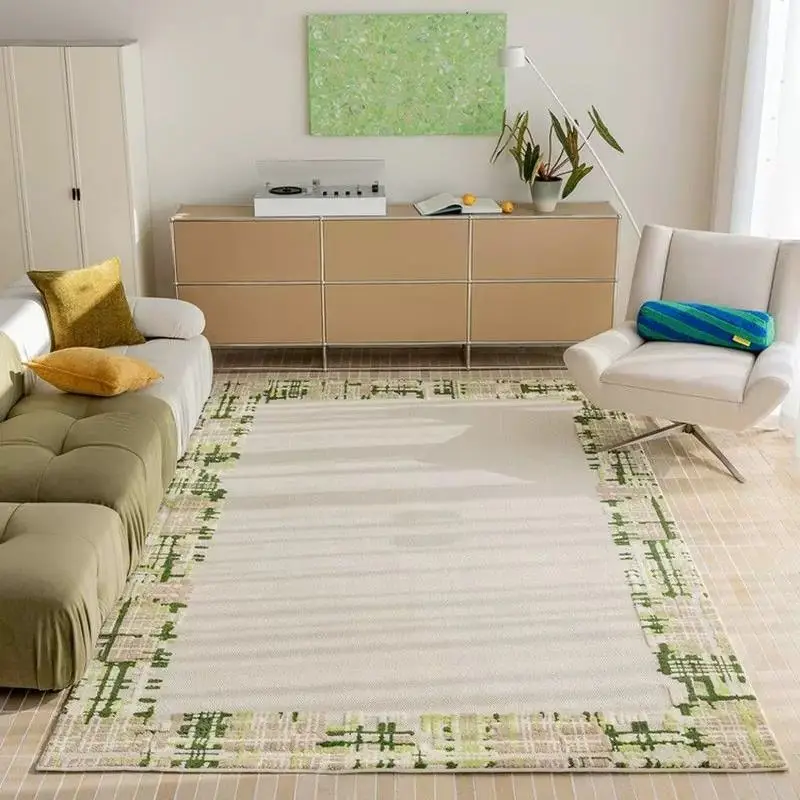 French dopamine carpet color three-dimensional living room sofa bedside blanket modern senior bedroom