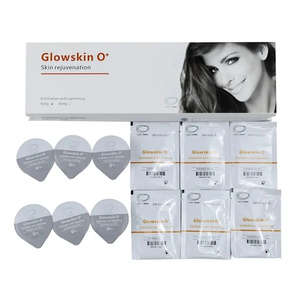 Carbon Oxygen Facial Serum Pods Small Bubble Oxygen Pods Oxygen Infusion Kit Glowskin O+ Kit For Skin Whitening10 boxes