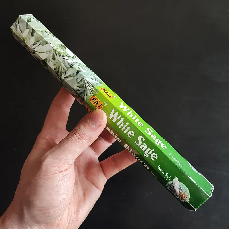 Y 20 bâtons/boîte encens indien sauge blanche lavande aromathérapie PALO SANTO ligne Cense maison chambre toilette tibétain parfum de maison