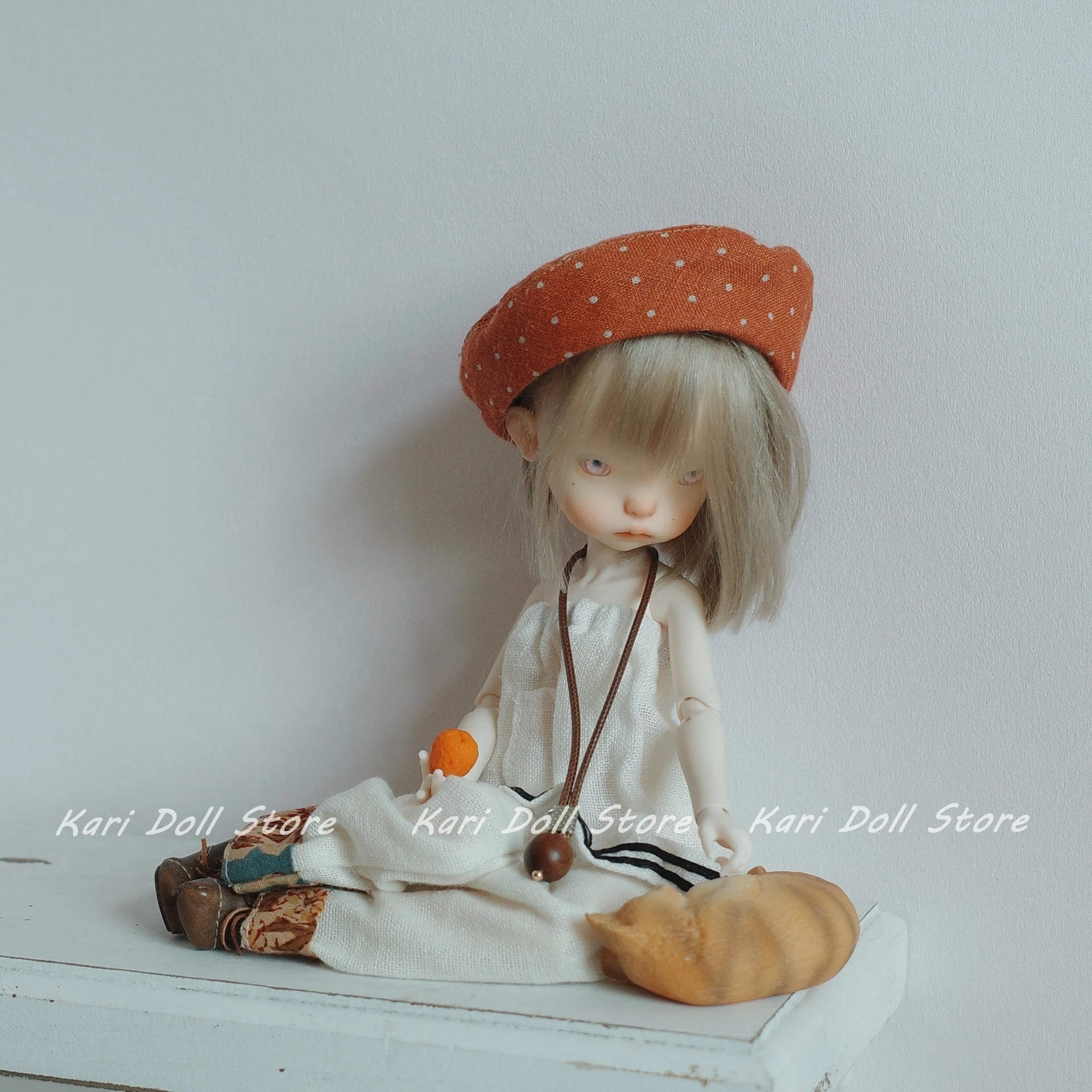 Kari poppenkleding en rokken Japanse stijl cool touch ketting en tube top broek set voor Landazz Landoudou Doll