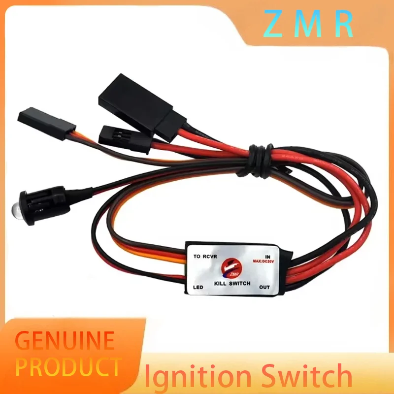 

DC5-25.2V CDI Remote Flameout Switch RC Engine Flameout Kill Switch For RC DLE Engine Aircraft Engine Shutdown Switch