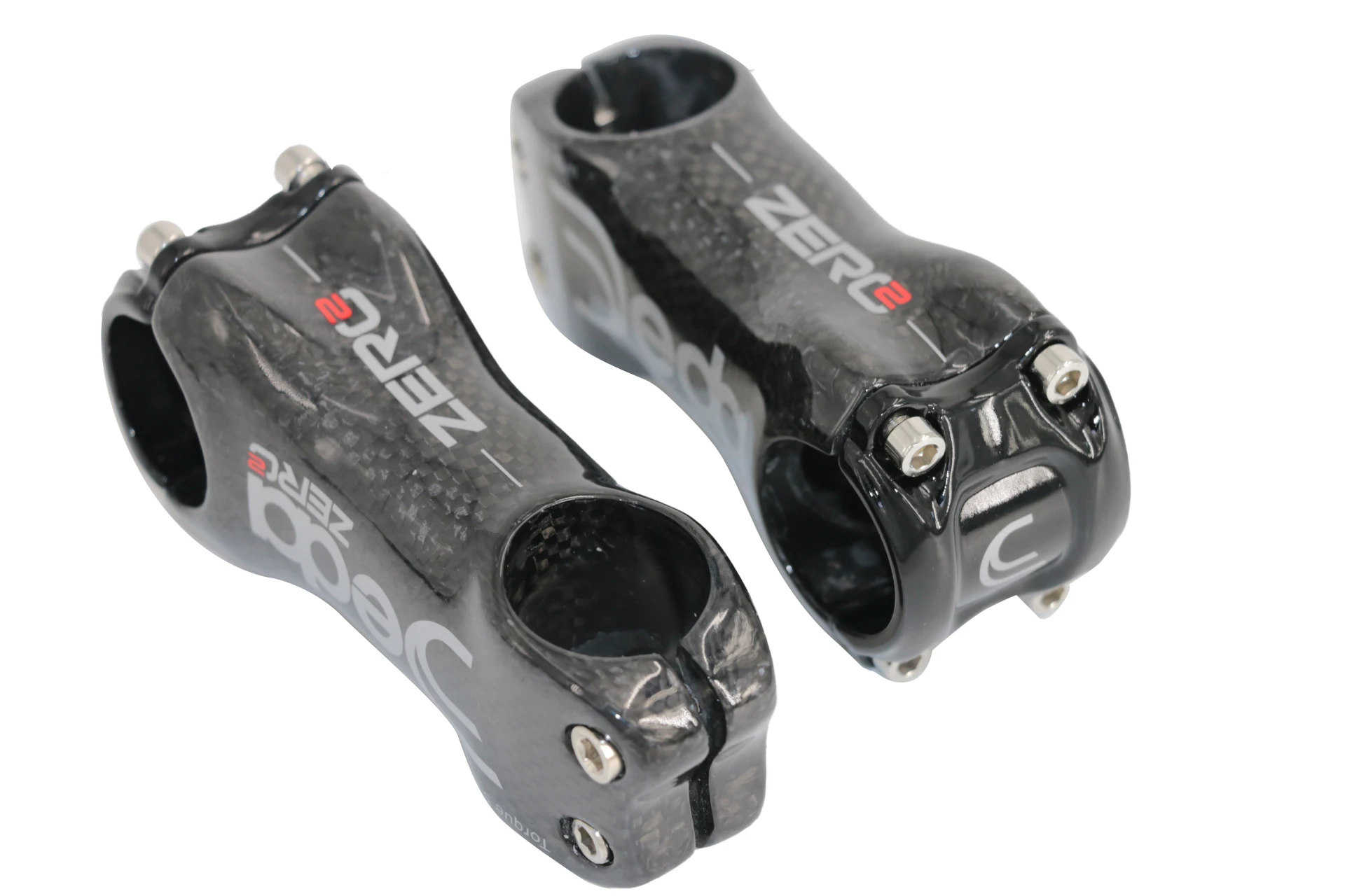 Brand New JEDA Silver 6 17 Angle Road Carbon Bicycle Stem 31.8 * 70-130mm 6 17 Degrees Mountain Bike Carbon Stem Mtb Bike Parts
