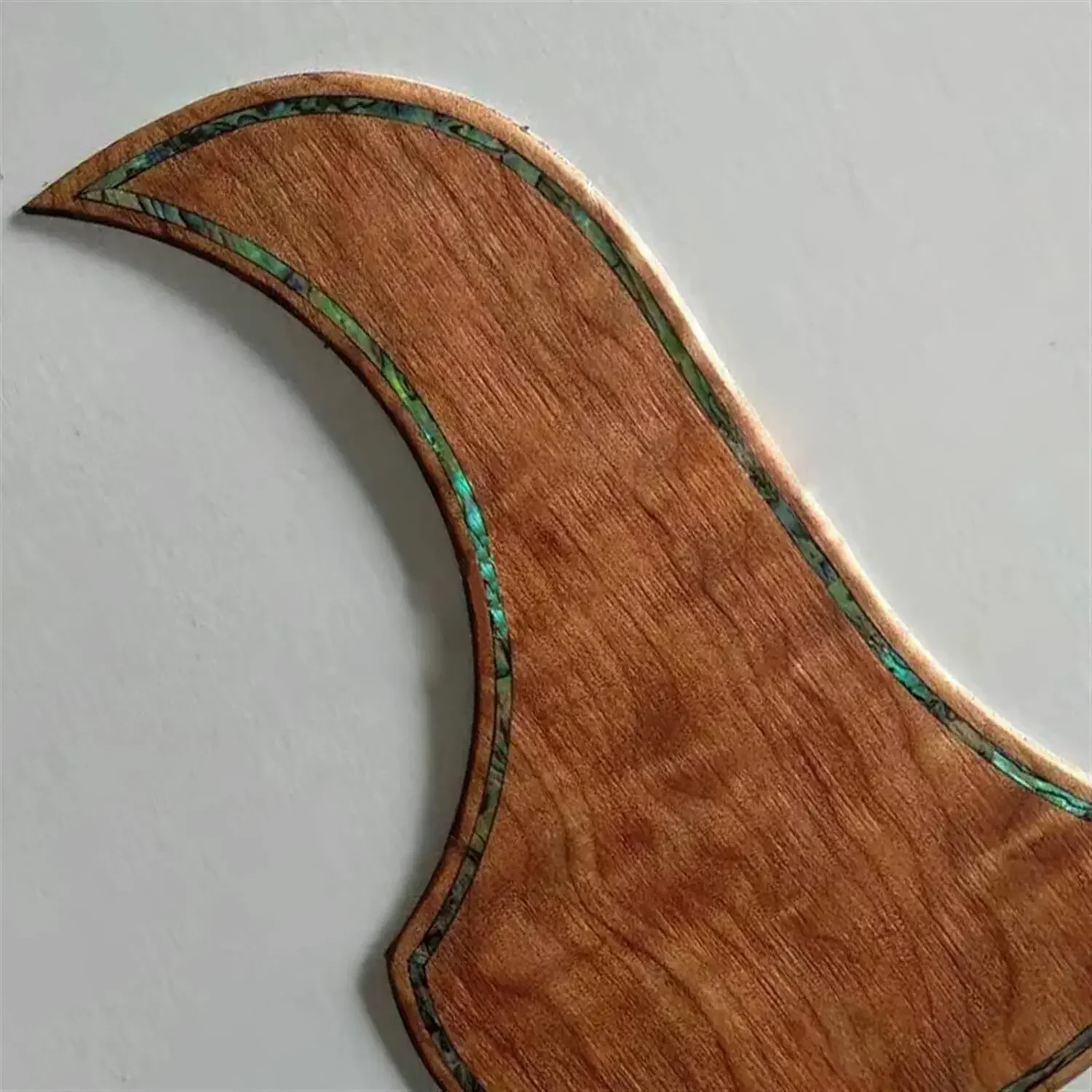 Pickguard de guitarra acústica, adesivo autoadesivo de madeira sólida para decoração de guitarra acústica, placa de arranhões