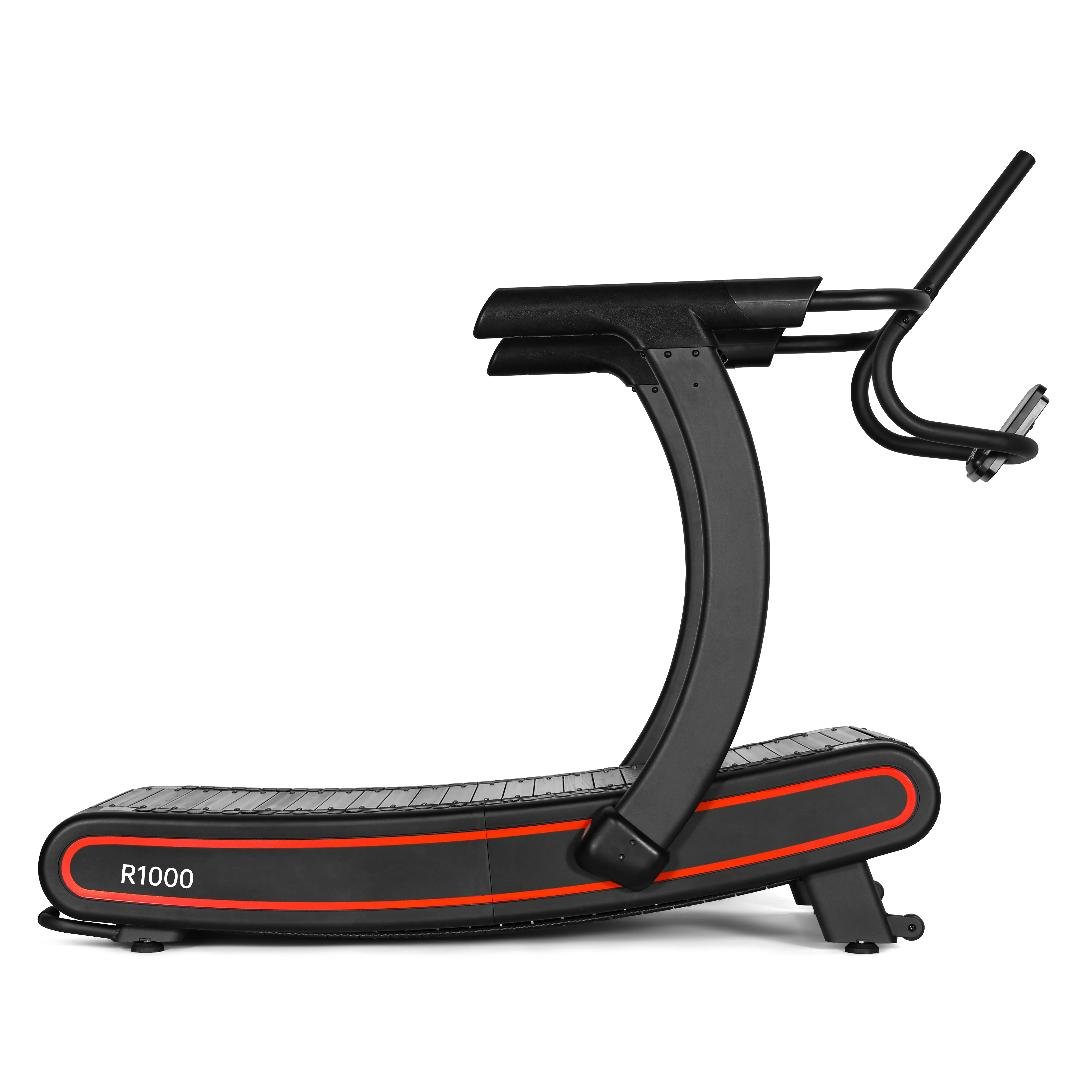 Rongle Fitness Factory Gym Equipment Self-generating Curve Treadmill for Commercial Use