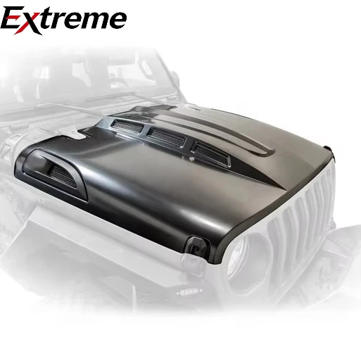 

Auto Parts Exterior Accessories Avenger Hood for Jeep Wrangler JL JLU Gladiator 2018 up
