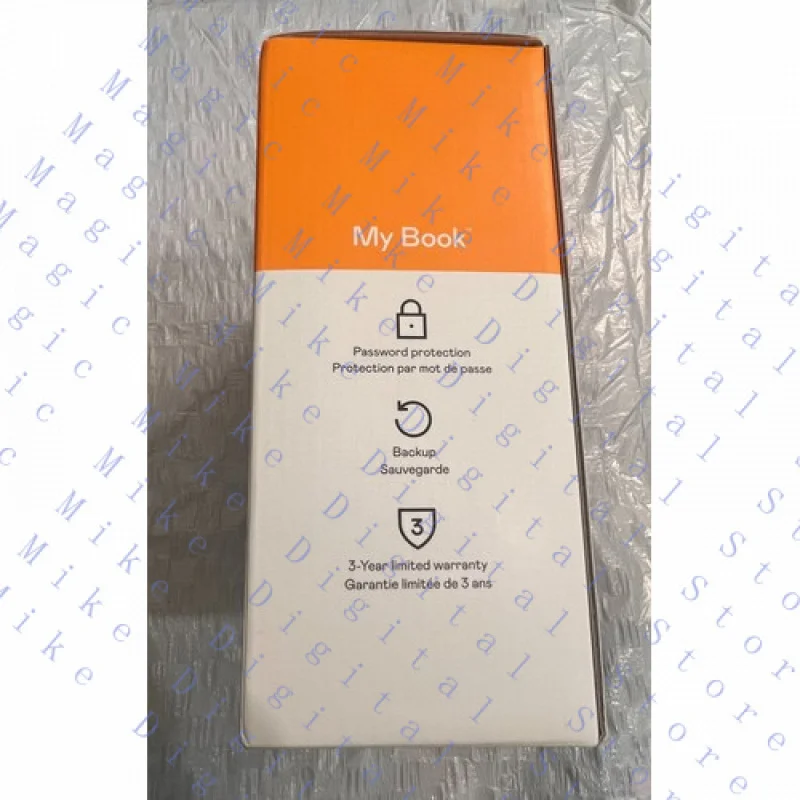 UU  New FOR Western Digital 8TB WD My Book External Hard Drive HDD - WDBBGB0080HBK-NESN