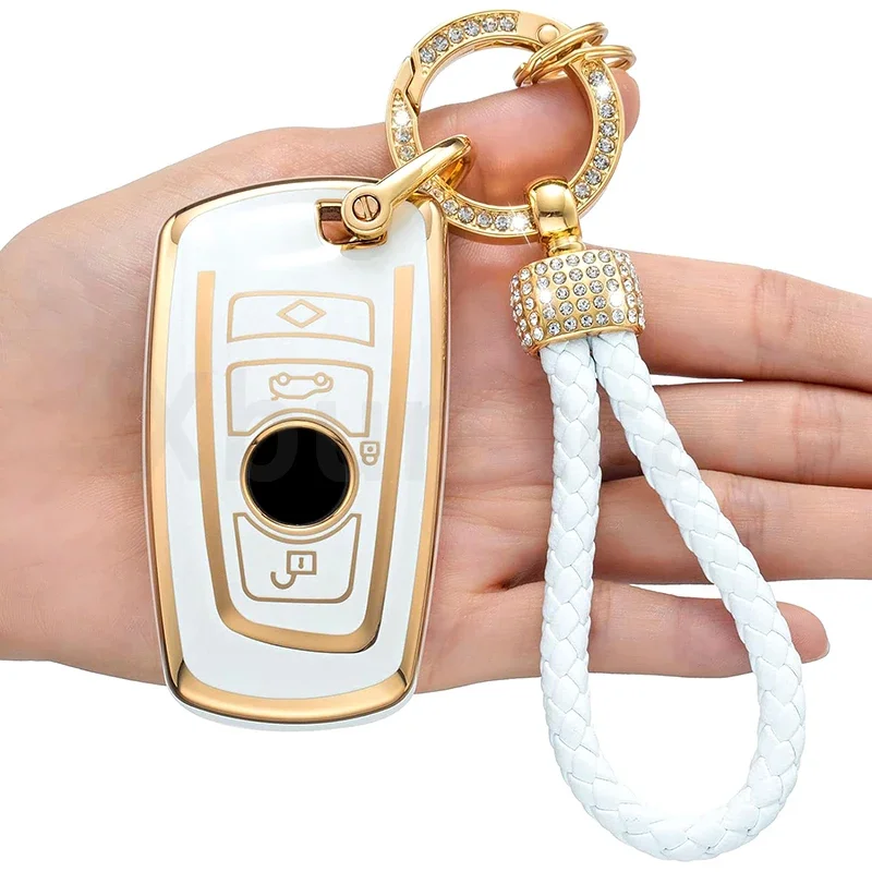 

Soft TPU Car Remote Key Case Cover Fob For BMW F20 F30 G20 f31 F34 F10 G30 F11 X3 F25 X4 I3 M3 M4 1 3 5 Series Shell Accessories