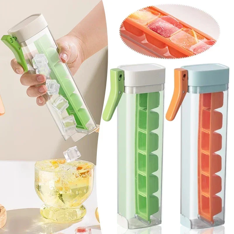 1PC Kreative Eis Tablett Einfach Zu Zerlegen Geformte Eismaschine mit Griff Wiederverwendbare Eis Lagerung Tasse