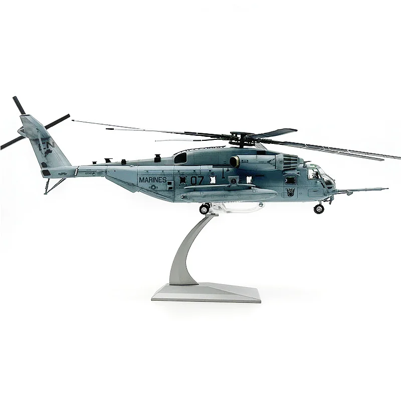 1:72 Scale Ch-53E Marine Corps Heavy Helicopter Aircraft Simulation Alloy Model Static Display Collectible Toy Gift Souvenir