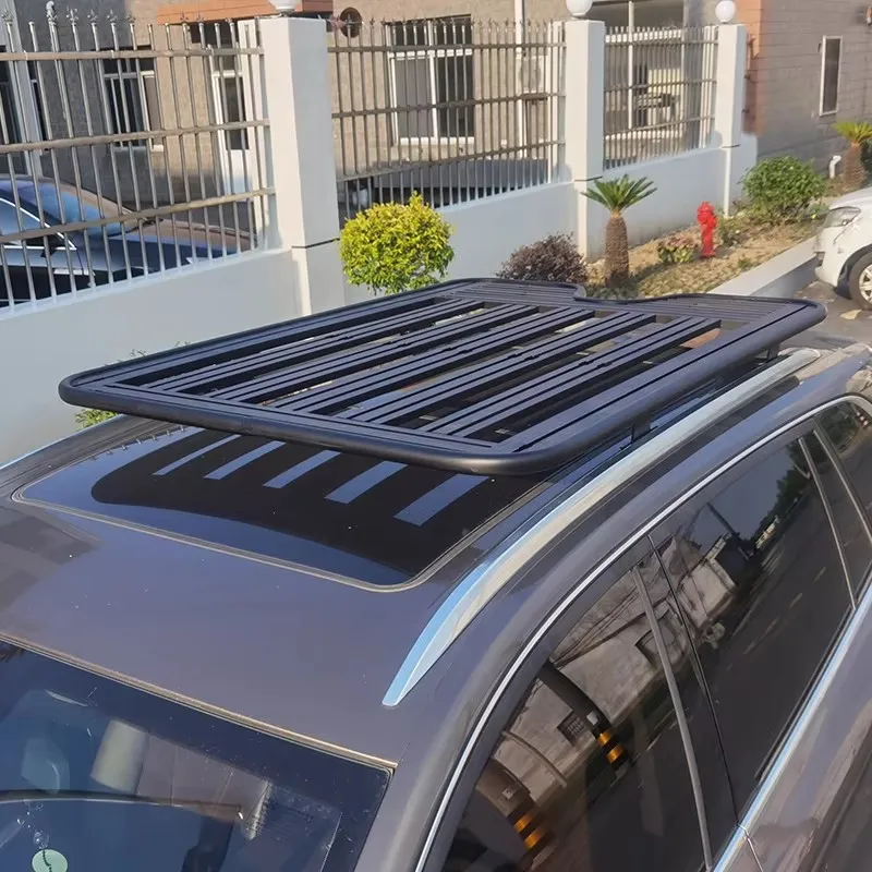 Guality Aluminum Car Roof Cargo Luggage Roof Rack Side Ladder Side Box for Beijing BJ40 2024-2025