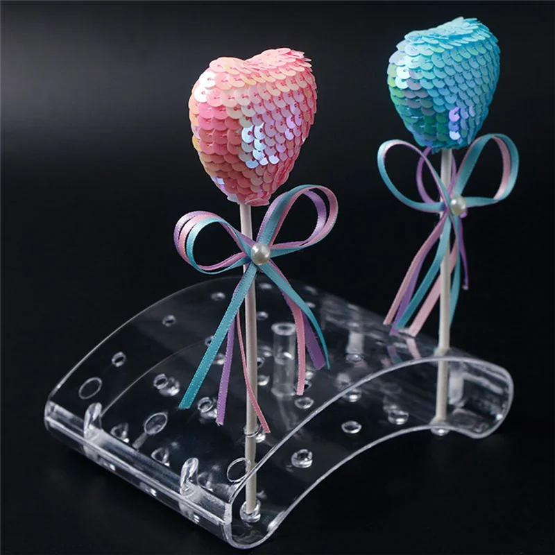 

Lollipop Holder Display Stand Acrylic Holder Clear Candy Holder