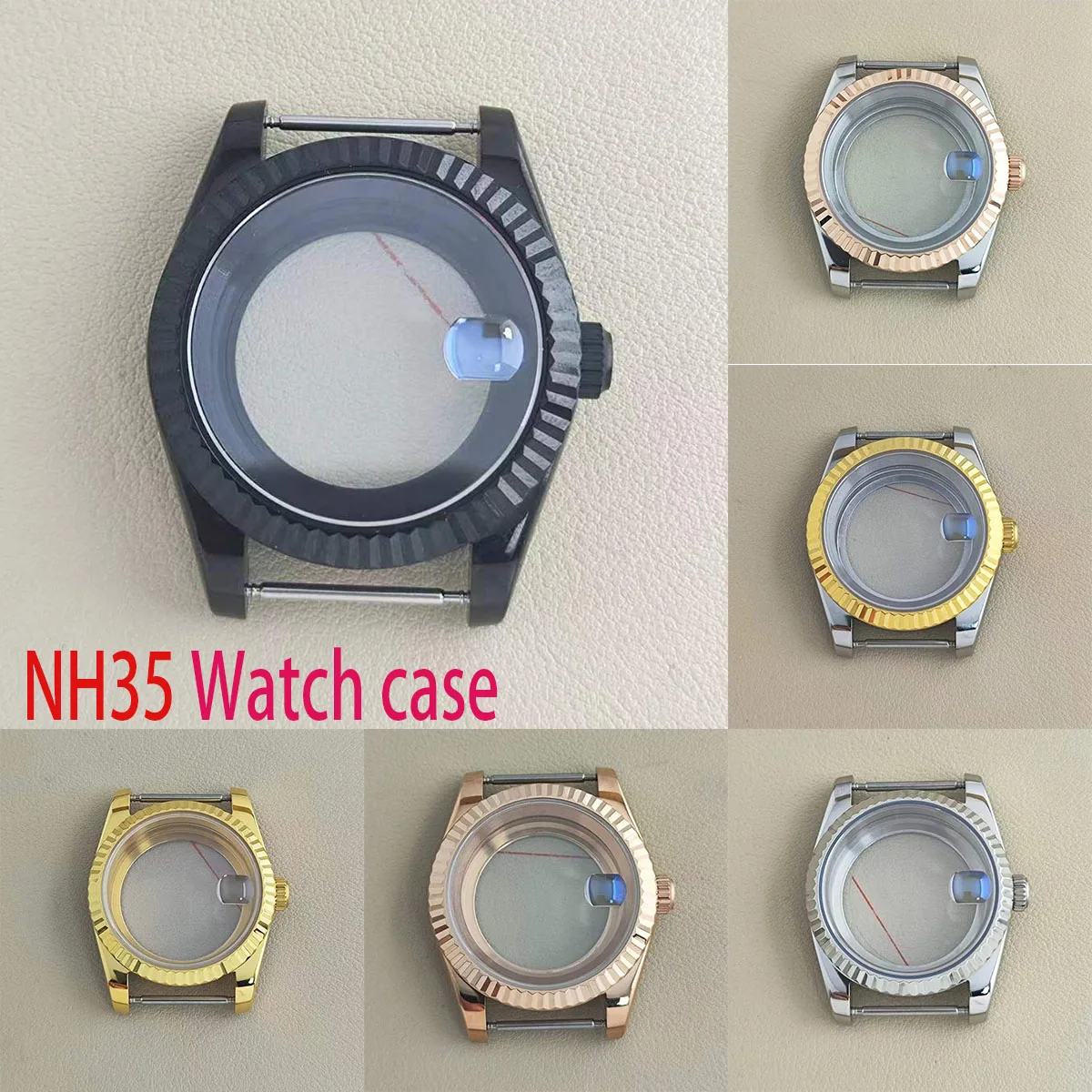 

Ремешок из нержавеющей стали 904L 36 мм/39 мм, аксессуары для часов, сапфировое стекло, ремешок из нержавеющей стали 904L с скользящим замком, аксессуары для часов