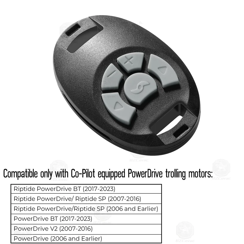 1866120 Co-Pilot Remote for Minn Kota PowerDrive Trolling Motors Replaces 2774023 and 2994020 for Steering and Speed Control