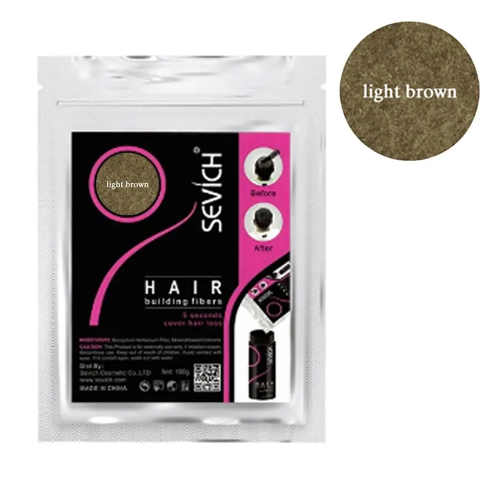 25g fibra de cabello queratina espesante fibra Capillaire crecimiento desarrollo instantáneo colores del cabello productos recarga 9 polvos fibras L Y2M0