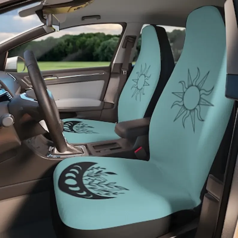 

Sun and Moon Car Seat Covers | Custom