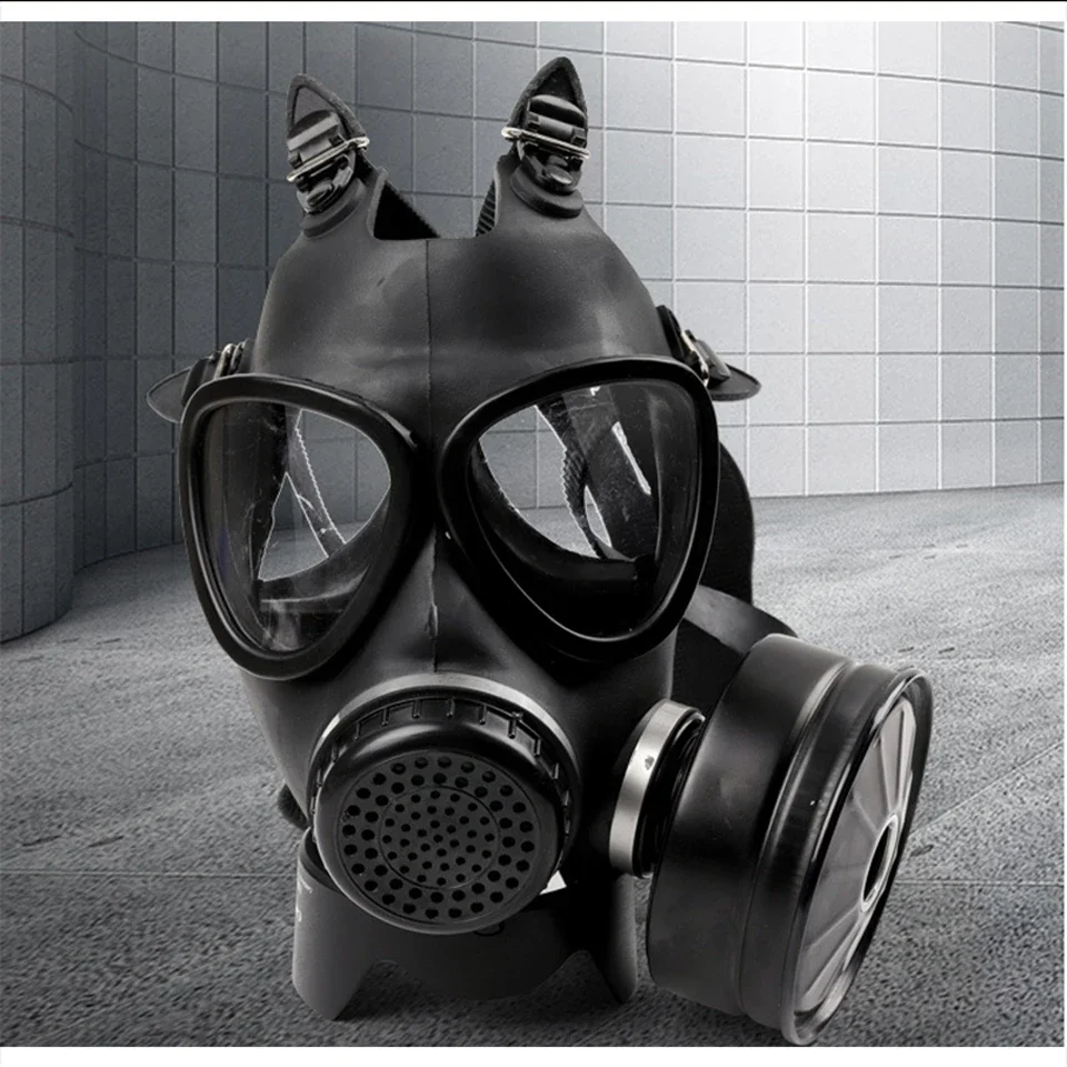 

Spraying Gas Mask Chemical Full Face Mask And Filter Accessory87Type Rubber Head Wear Type Grimace Industry Respirator