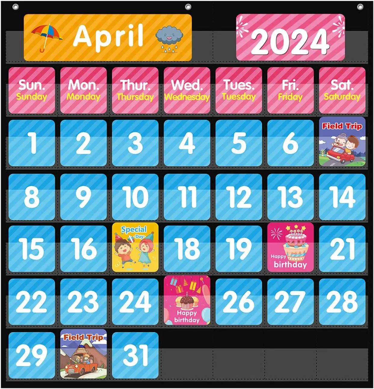 Large 44 Pockets Ca…