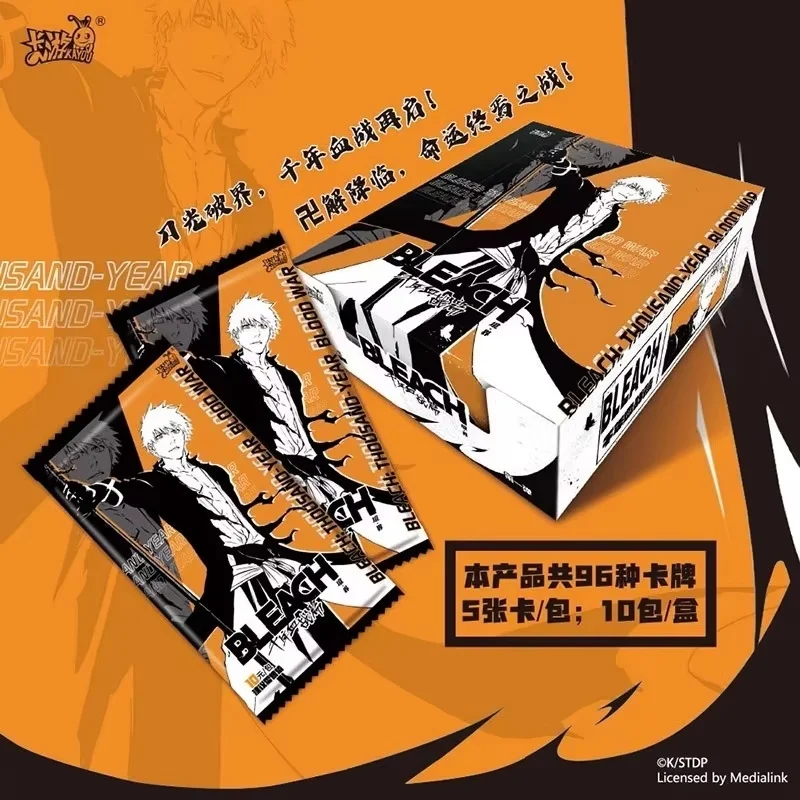 Gorąca wyprzedaż autentycznych kart Kayou Bleach Boundary Thousand Years Of Blood War Guardian Fate Poem Anime Gra Death Collection Karta Zabawka