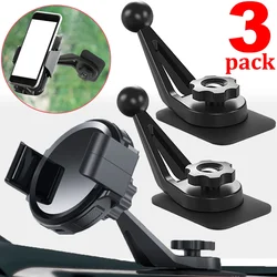 360 Rotating Self Adhesive Base for Car Dashboard Mount Phone Holder Bracket Parts  Wireless Charging Stand for Auto Windshield