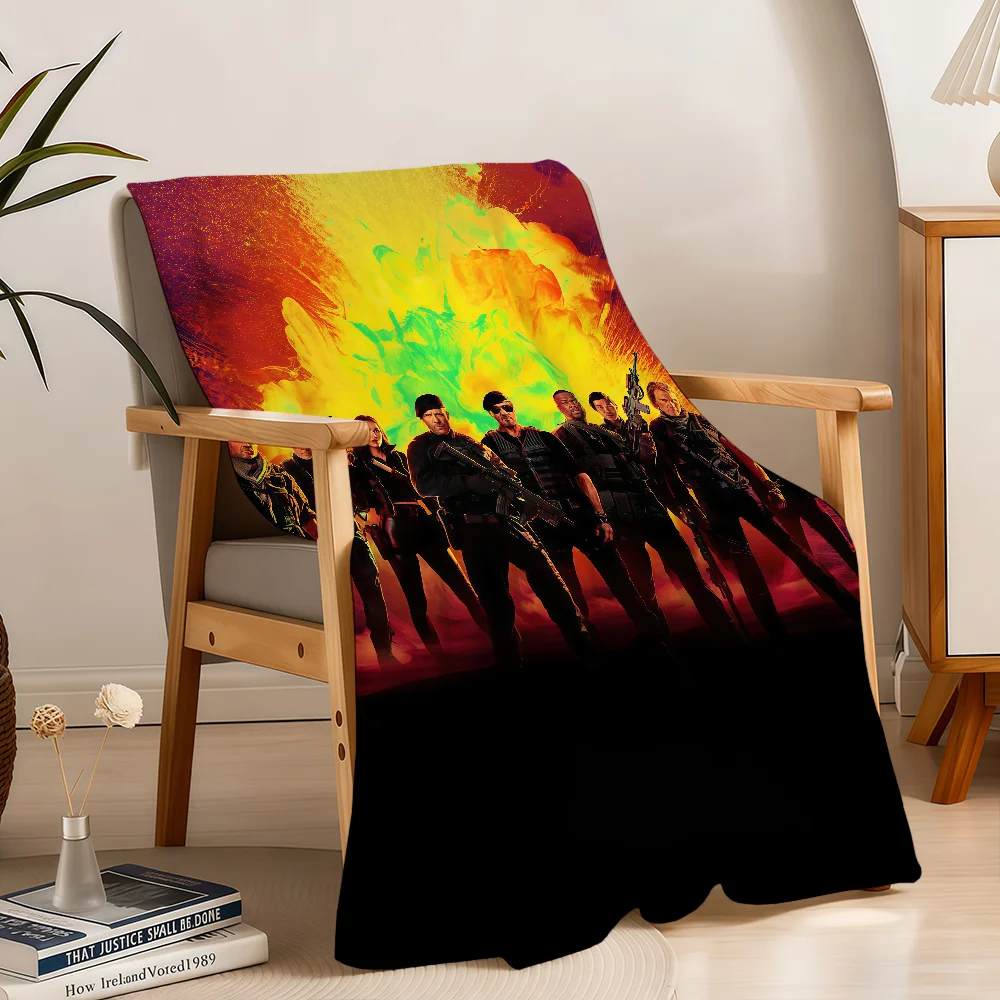 

The E-ExpendableS-ES 4 Blanket Throw Super Cosy Plush Living Room Sofa Couch Childish Birthday Gifts