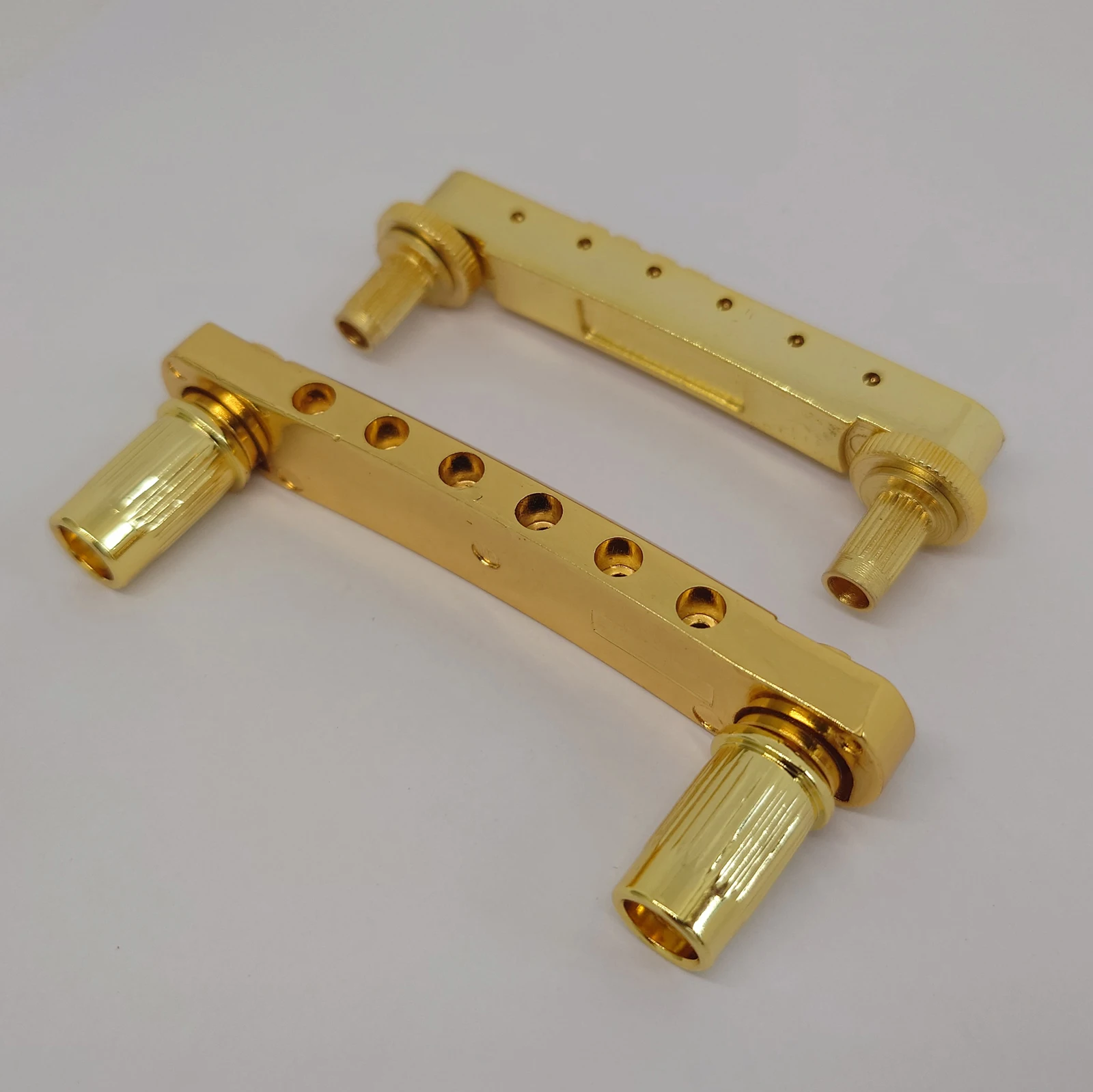 Guitar Fixed Saddle Bridge Tailpiece Tune-O-Matic 1 Set Gold for ABR-1 LP SG Electric guitars Replacement parts