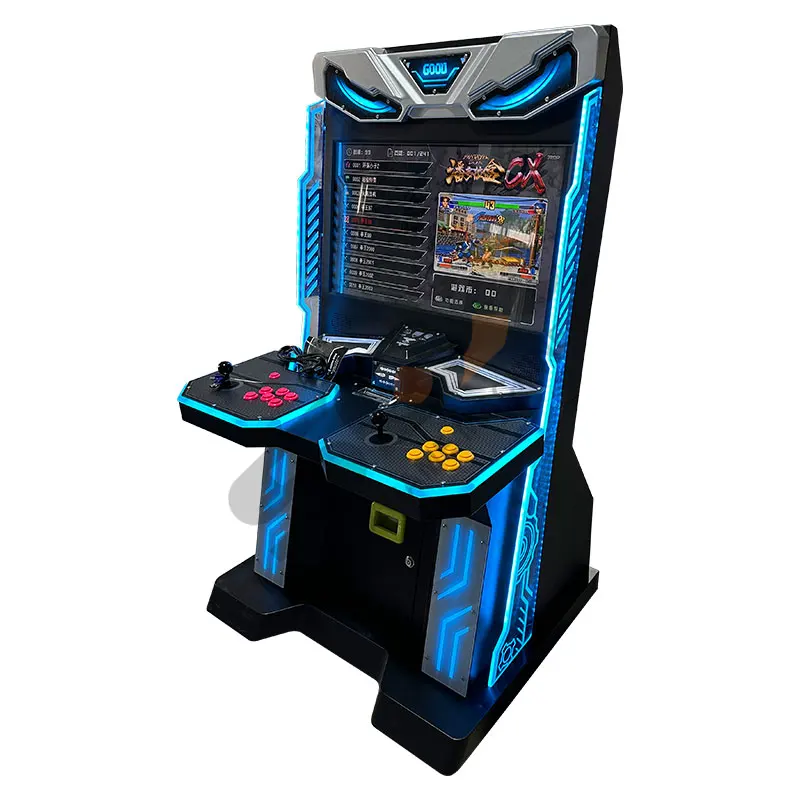 Console de jeu vidéo d'arcade à pièces, machine de jeu à deux joueurs, jeu de chasse de rue, prix bon marché, 32 pouces