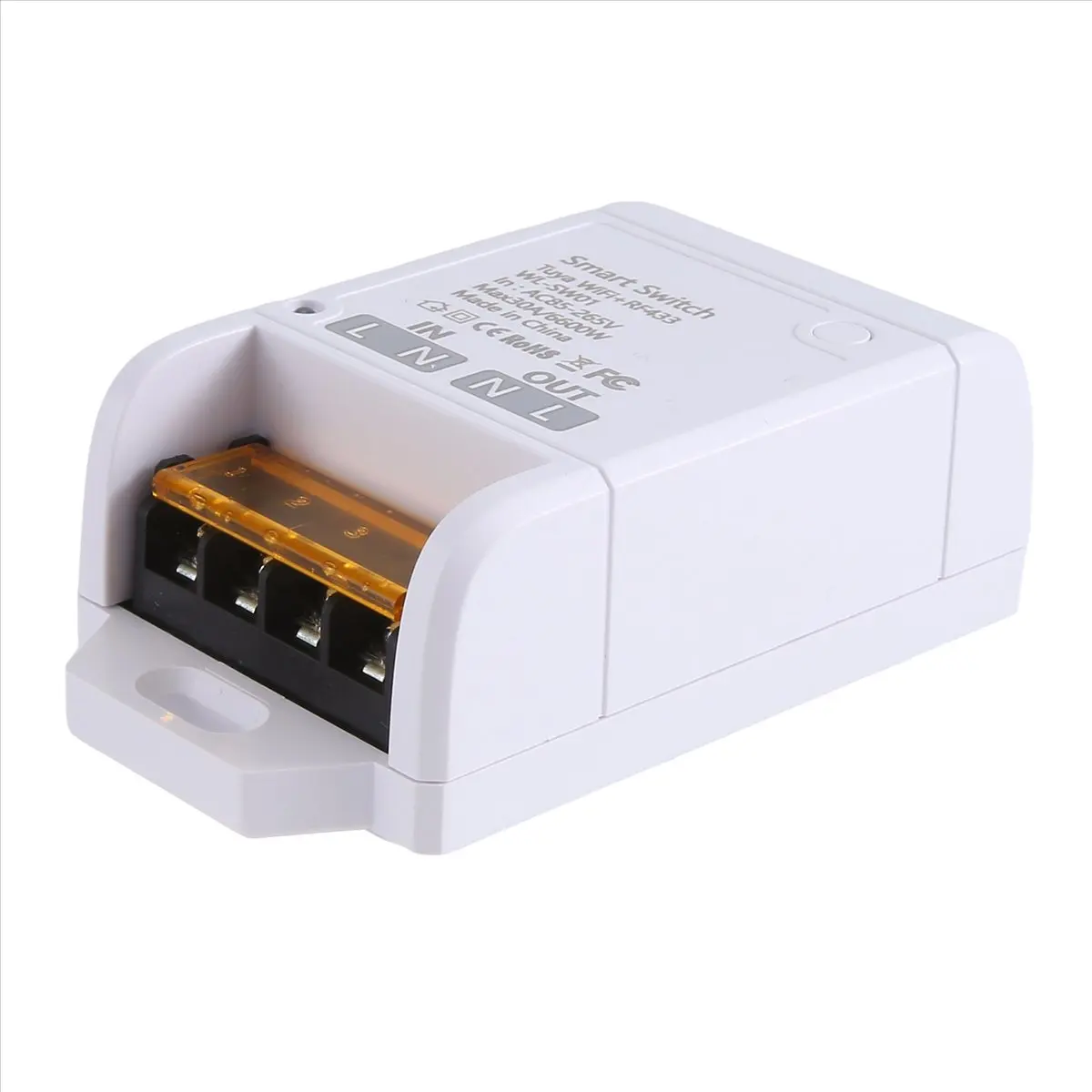 

(A03R) ZigBee Graffiti WiFi Smart Switch On/Off 30A WIFI+RF433 High Power Remote Control Voice Lamp Multifunction Switch