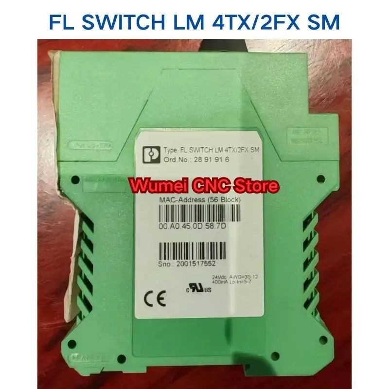 Second-hand test OK for PHOENIX Switch FL SWITCH LM 4TX/2FX SM/SM ST-E/SM-B 2989938 2832658 2891916 2989462