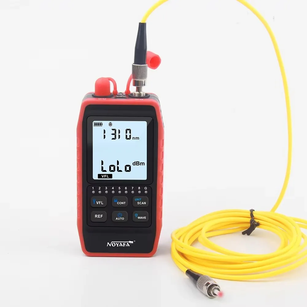 Picture 5: NF-908S 3-in-1 Mini Optical Power Meter Cable Tester