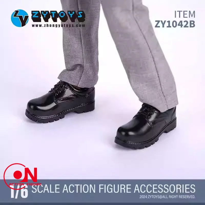 In Stock ZYTOYS ZY1042 1/6 Male Work Shoes Hollow Shoes Model Clothes Accessories Fit 12'' Soldier Action Figure Body Dolls