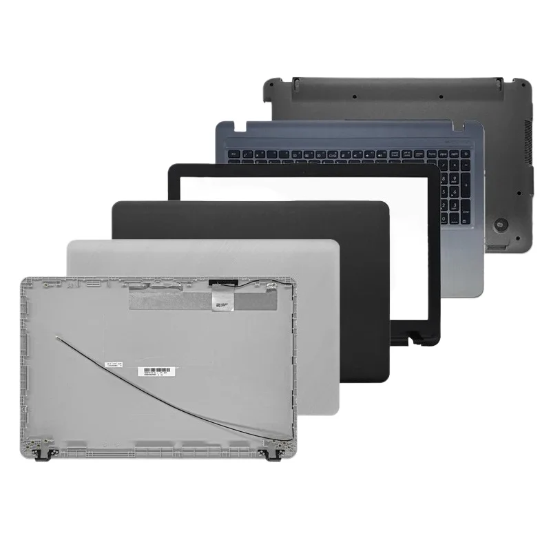 Replace cover for x540l x540la x540lj x540s x540sa x540sc lcd back cover front frame hinges hand rest lower case upper case