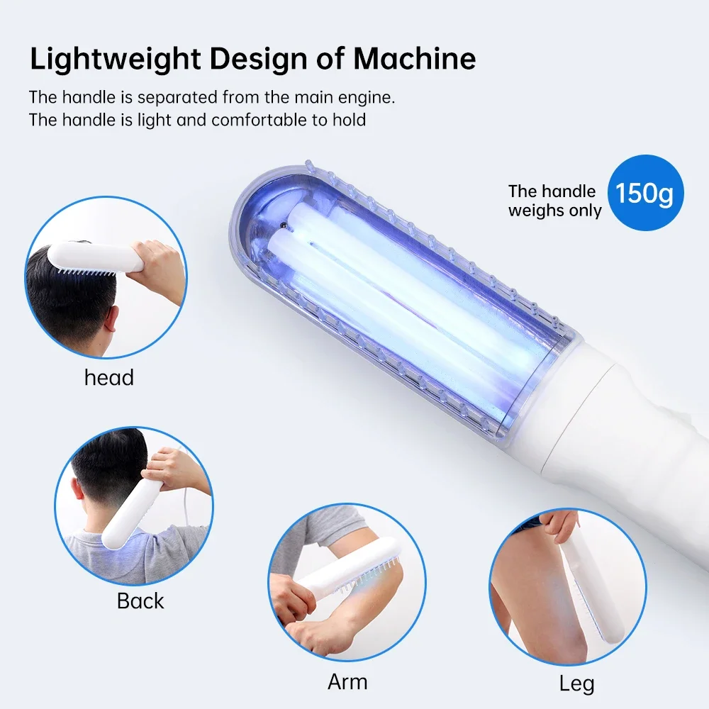 

UVB Lamps Household UVB Phototherapy Ultraviolet For Therapy Vitiligo Psoriasis SkinTreatment Lamp311nm Narrow Band Ultraviolet