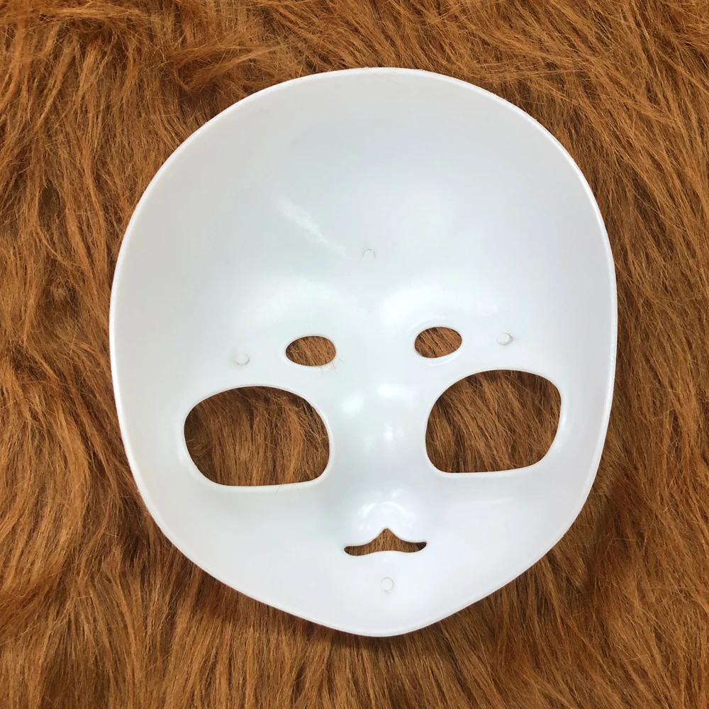 Kigurumi Base Cat Head Skull Mask Cosplay Fursuit Animal Beast Skull DIY Thicken Plastic Masks Carnival Anime Party Costume Prop