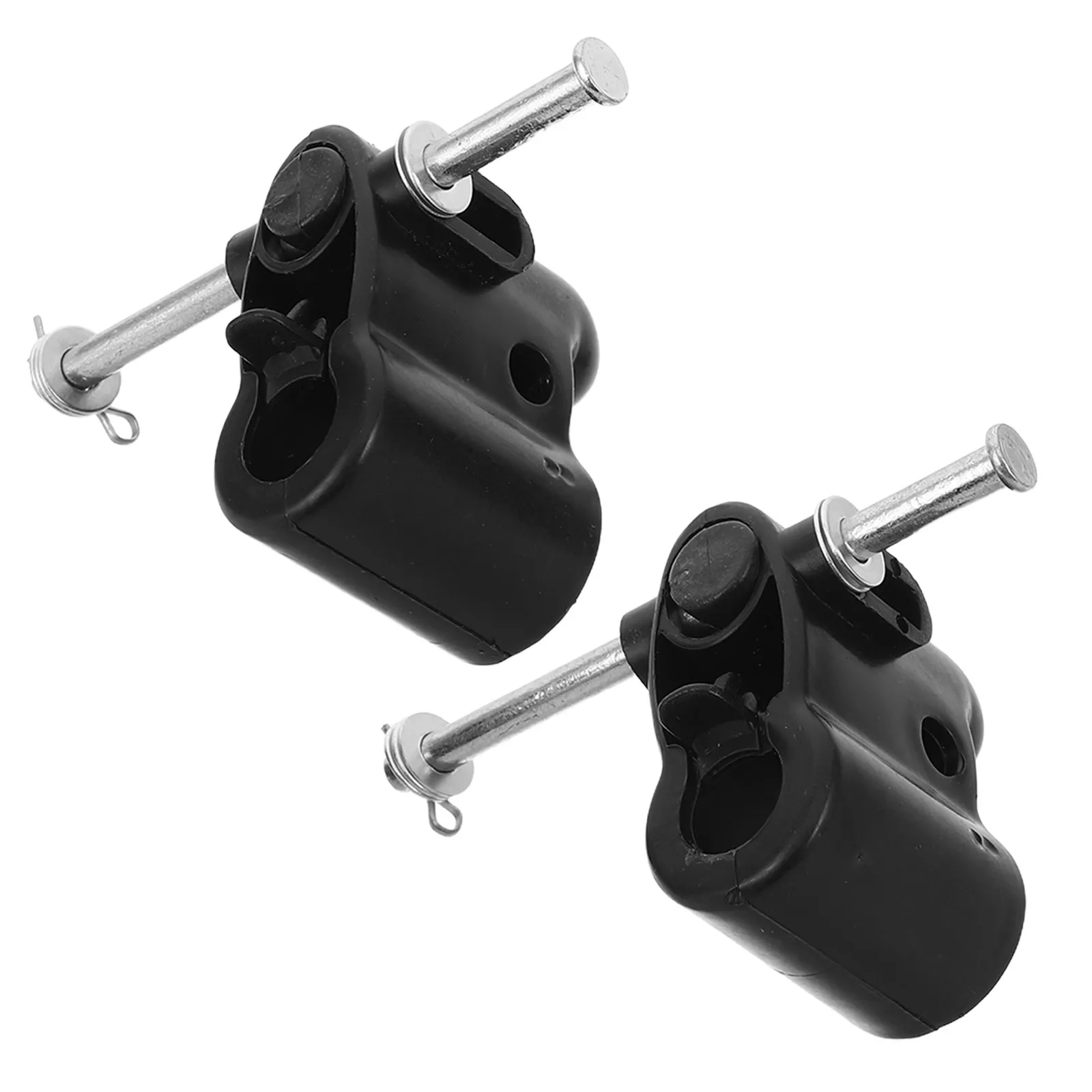 2Pcs Baby Stroller Wheel Rear Front Mount Connector Heavy Duty Axle Pin Fitting Replacement Pushchair Wheel Hub Adapter Swivel