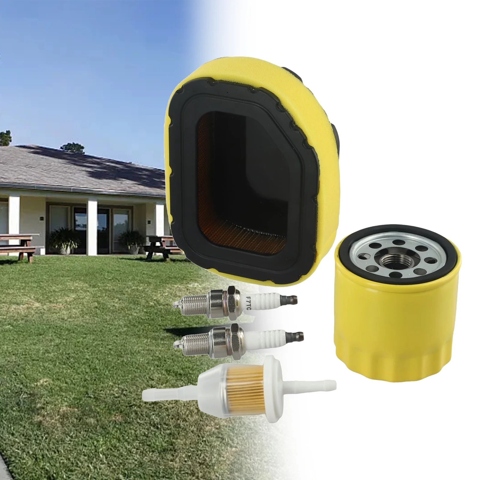 

Outdoor Air Filter Kit Replacement LTX1046 Repair Kit GTX1054 Aftermarket Lawn Mower Garden Accessories LT1045